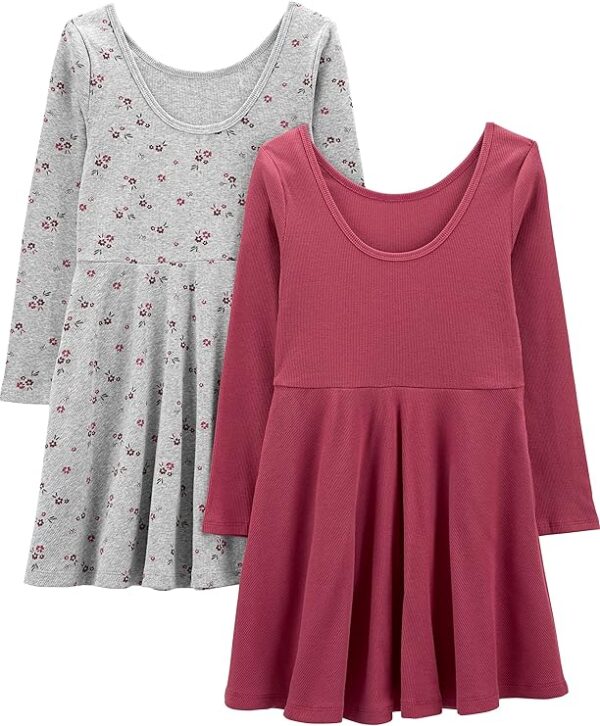 Simple Joys by Carter's Girls' 2-Pack Long - Image 3