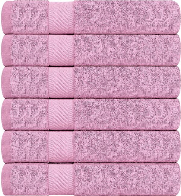 Utopia Towels 6 Pack Medium Bath Towel Set, 24 by 48 Inches - Image 2