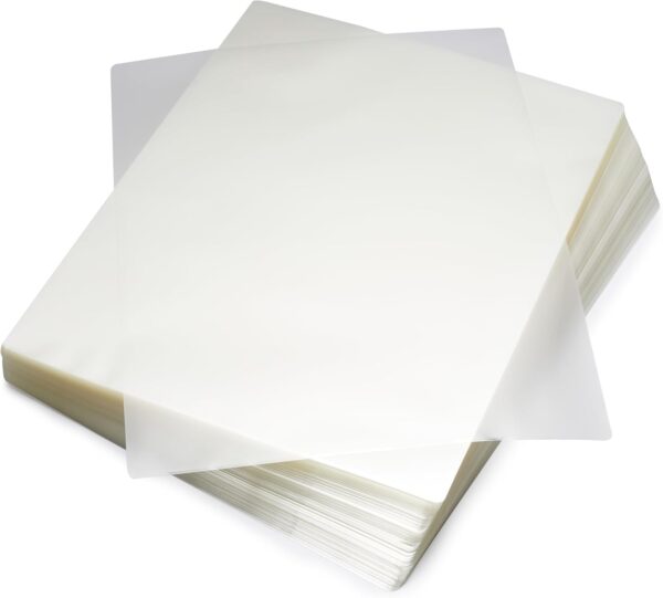 Amazon Basics Clear Thermal Laminating Plastic Paper