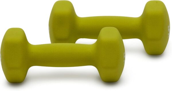 Amazon Basics Neoprene Dumbbell Hand Weights for