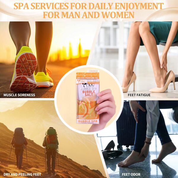 Foot Pedicure Spa Set,Foot Soak Spa Home Pedicure Kit with - Image 2