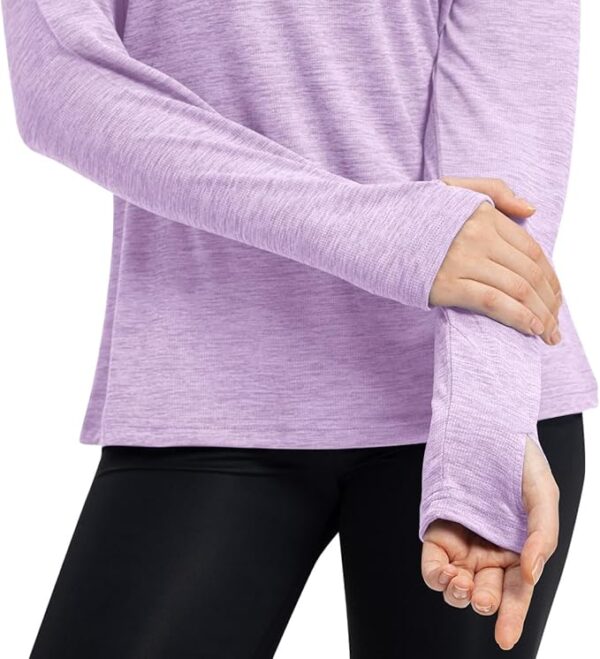 TBMPOY Womens UPF 50+ Sun Protection Hoodie Shirt - Image 2