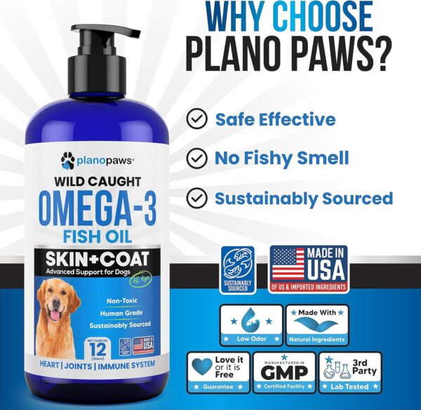 Omega 3 Fish Oil for Dogs - Better Than Salmon Oil - - Image 4