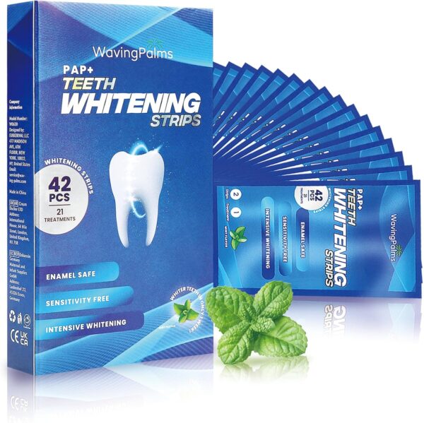 Sensitive Teeth Whitening Strips Kit: Professional Dental