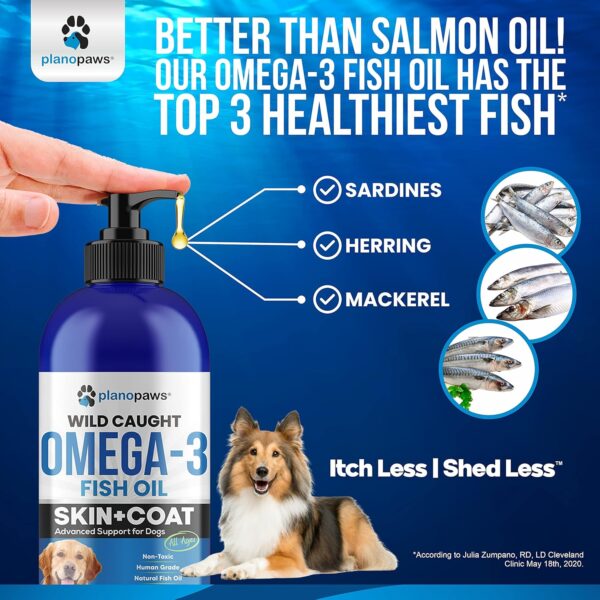 Omega 3 Fish Oil for Dogs - Better Than Salmon Oil - - Image 3