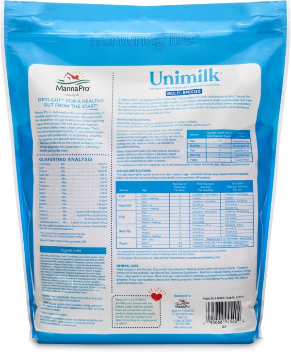 Manna Pro UniMilk Multi-Species Milk Replacer | Great - Image 4