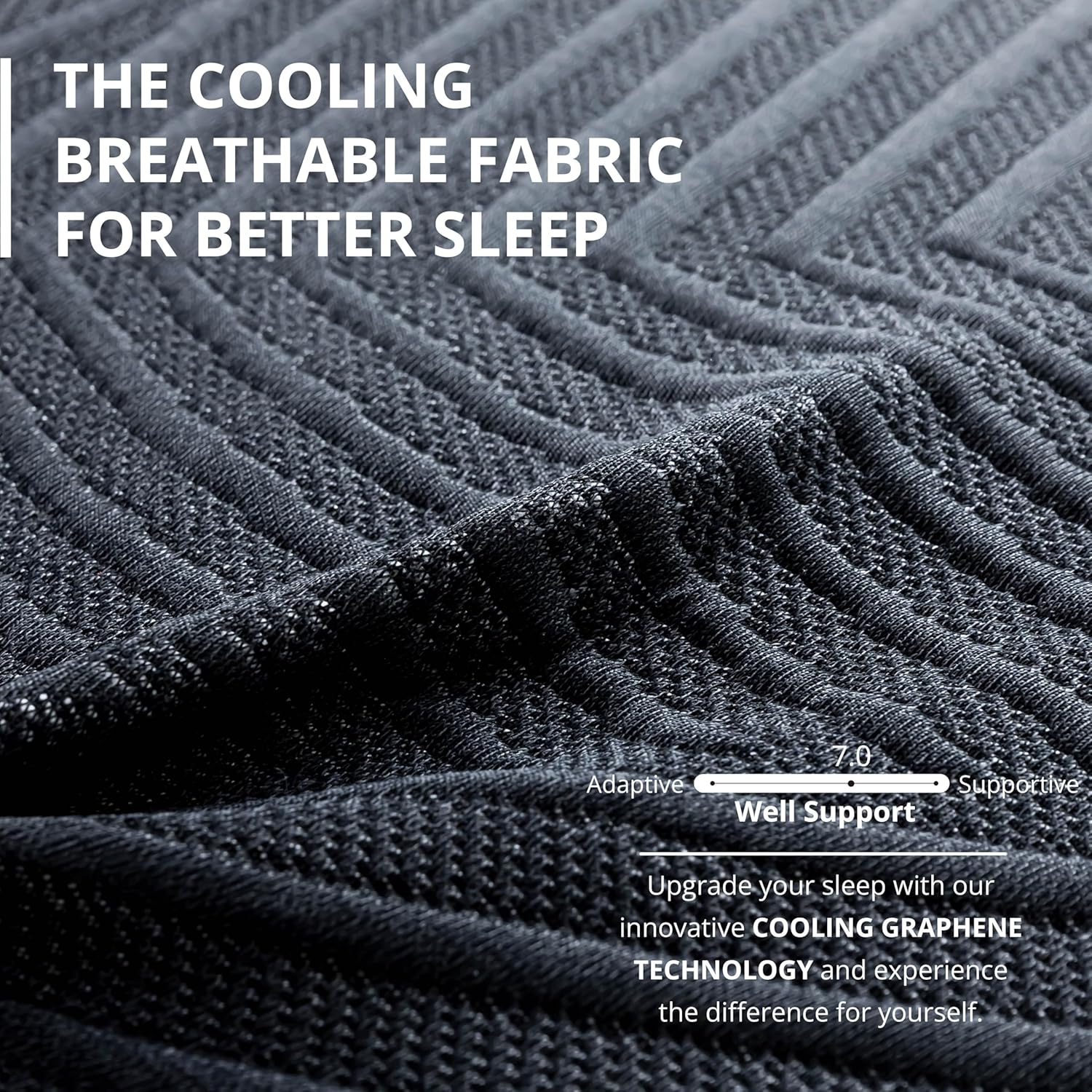 EGOHOME 14 Inch King Size Memory Foam Mattress for - Image 4