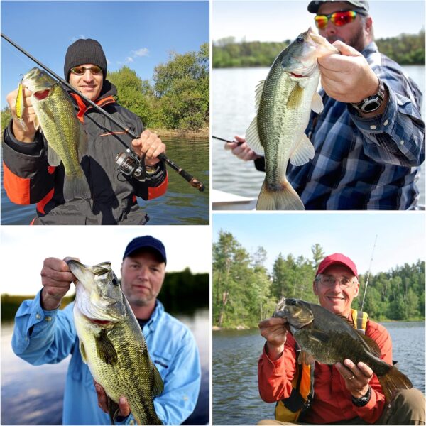 PLUSINNO Fishing Rod and Reel Combos - Carbon Fiber - Image 2