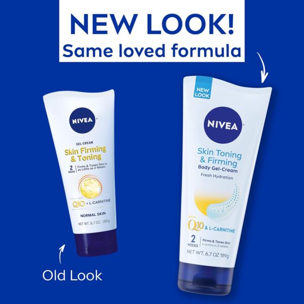 NIVEA Skin Firming & Toning Body Gel Cream with Q10, - Image 4