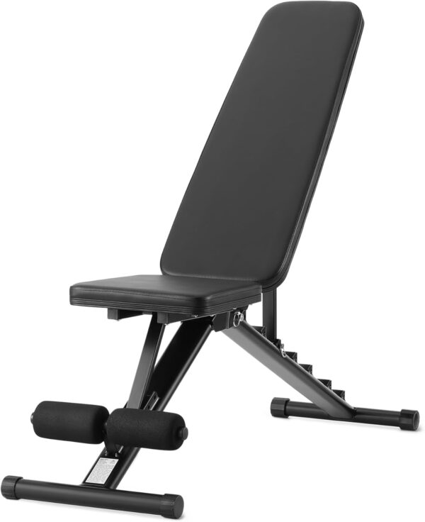 Amazon Basics Adjustable Workout Weight Bench Press