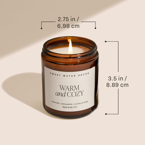 Sweet Water Decor Cozy Season Soy Candles - Fall Candles - Image 4