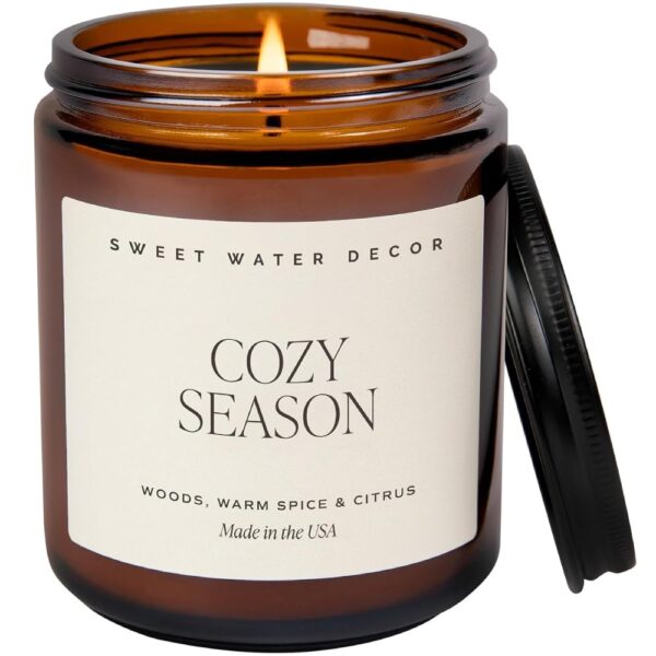 Sweet Water Decor Cozy Season Soy Candles - Fall Candles