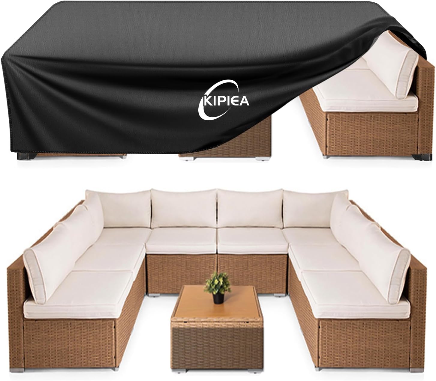 Kipiea Patio Furniture Covers Waterproof Winter,