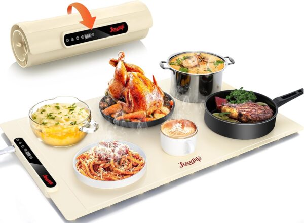 Food Warming Mat 24x16 Inches, Electric Warming