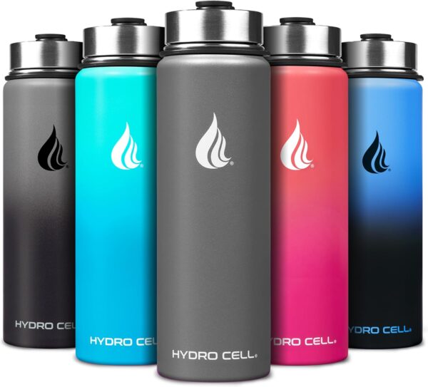 HYDRO CELL Stainless Steel Water Bottle 24oz Graphite