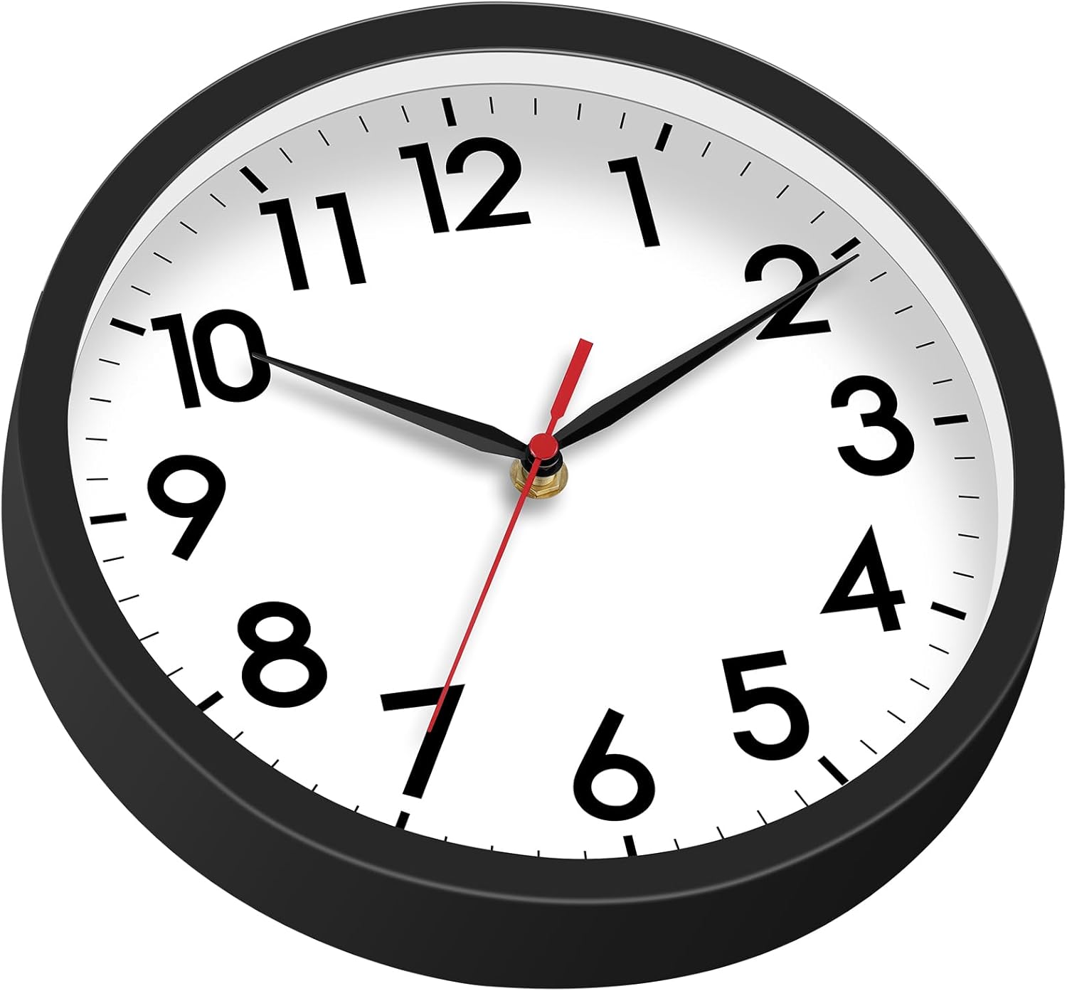 AKCISOT Wall Clock, Modern Small Wall Clocks Battery - Image 2