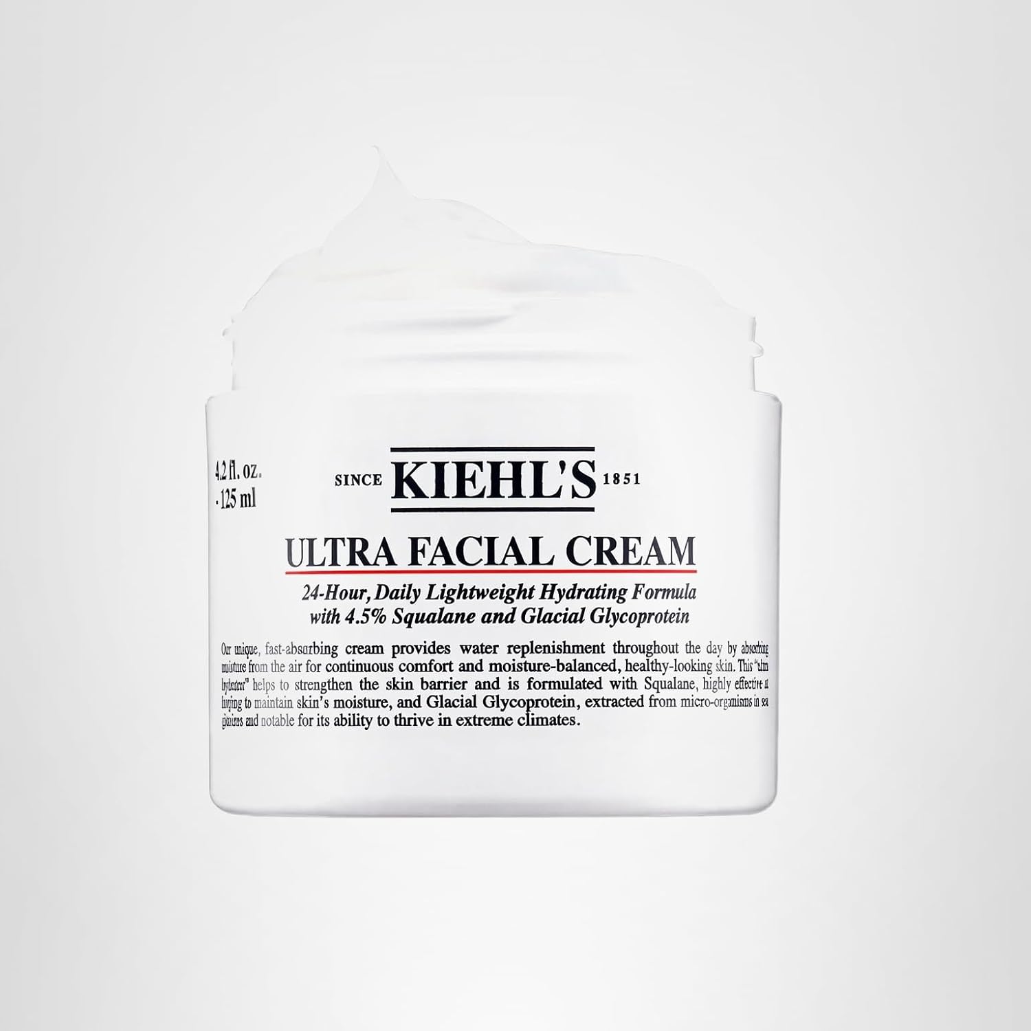 Kiehl's Ultra Facial Cream, with 4.5% Squalane to Strengthen